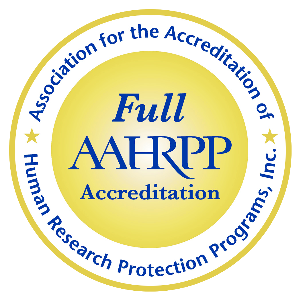 AAHRPP Accreditation Seal