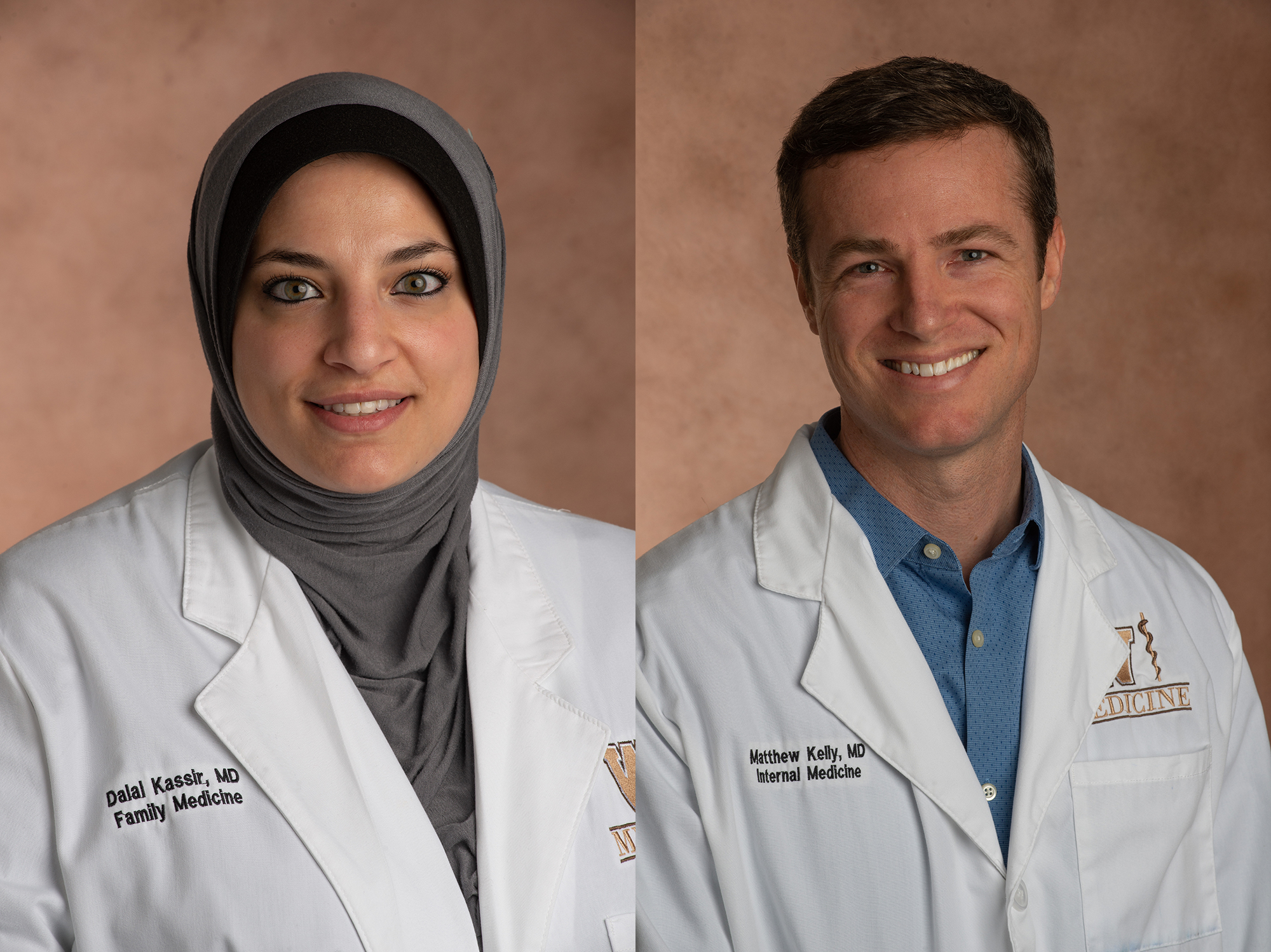 Drs. Dalal Kassir and Matt Kelly