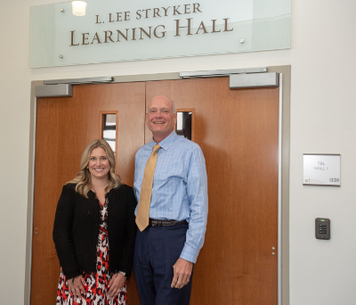 L. Lee Stryker Learning Hall Unveiling at WMed