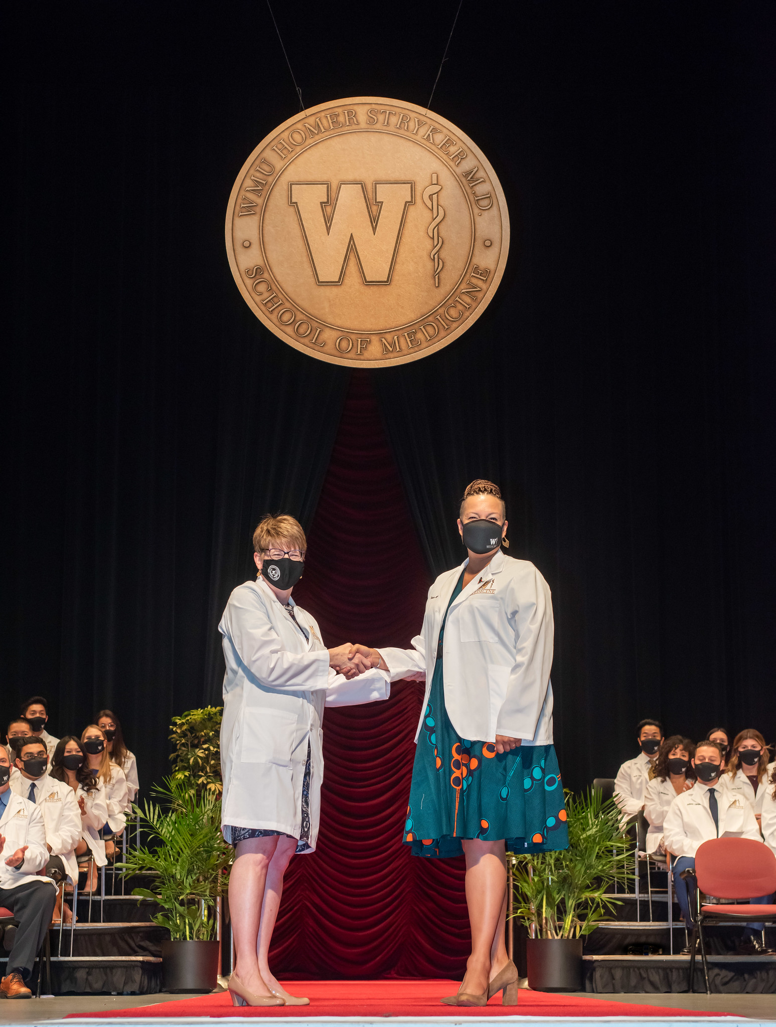 M2 Tierra Jolly at WMed Class of 2025 White Coat Ceremony