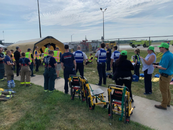 Disaster Preparedness Drill at the Kalamazoo Airport