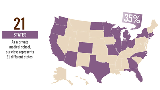 Class of 2023 Profile Map