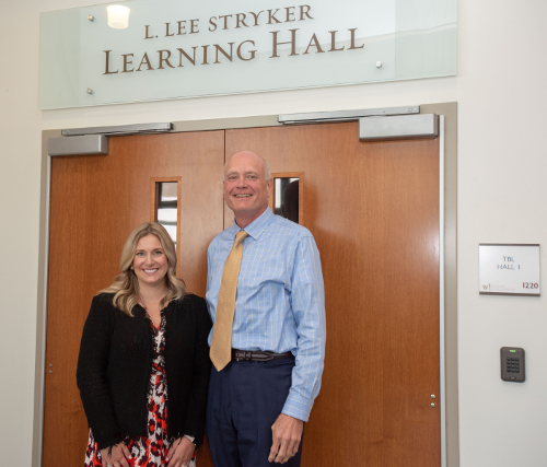 L. Lee Stryker Learning Hall Unveiling