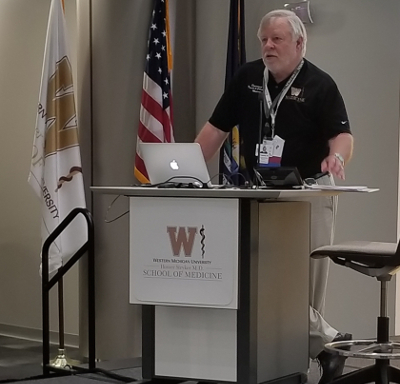 Dr. Glenn Dregasnky at 2018 MAFP Conference