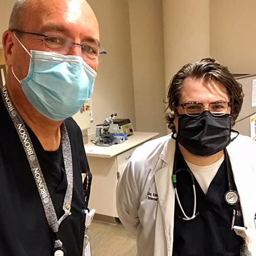 Drs. Eric Edewaard and Mark Loehrke