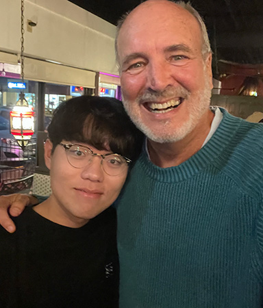 M3 Shane Kim and Dr. Mark Loehrke