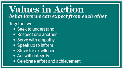 WMed Values in Action