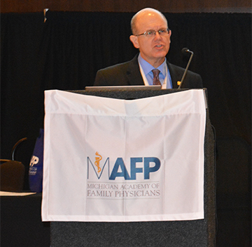 Dr. Pete Ziemkowski at 2018 MAFP Conference