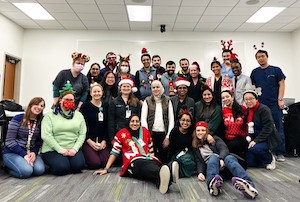 Holiday cheer at WMed Health's Pediatrics practice